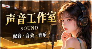 声音工作室 × 创作者日志栏目视觉